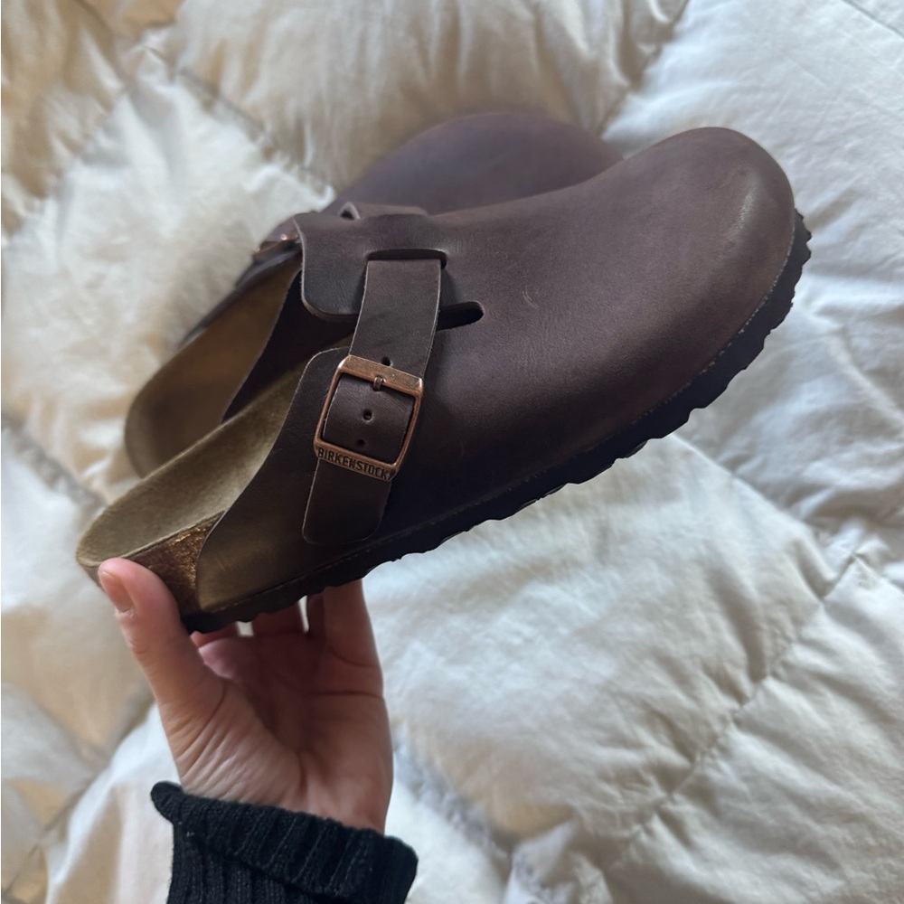 Birkenstock clogs Oiled leather (Habana)